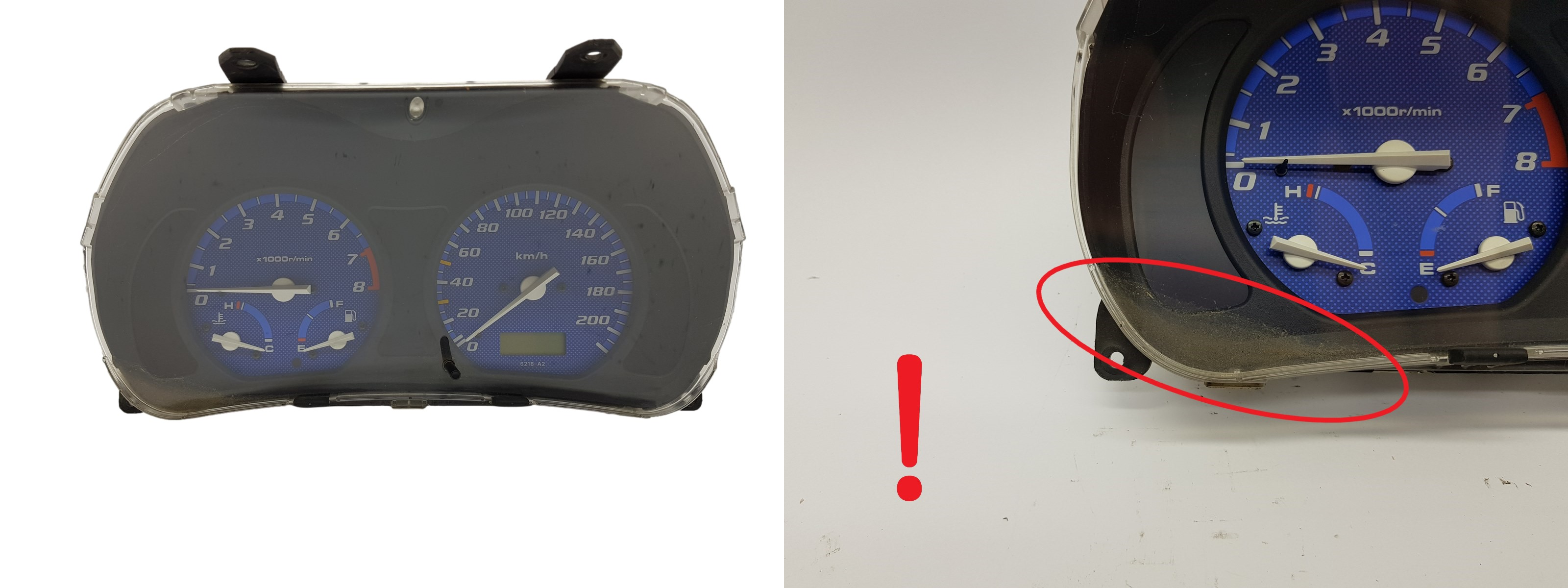 Tacho Kombiinstrument Honda HRV 78100S2HG100 HR-0265-102 2001 main product photo