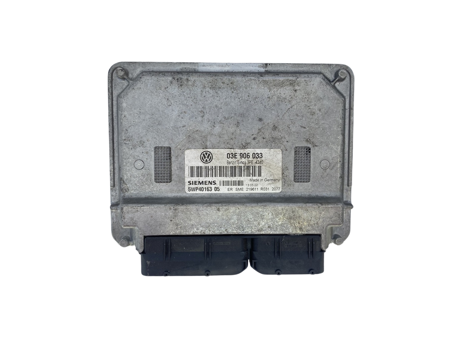 Steuergerät 03E906033 5WP40163 05 VW Siemens 61104 main product photo