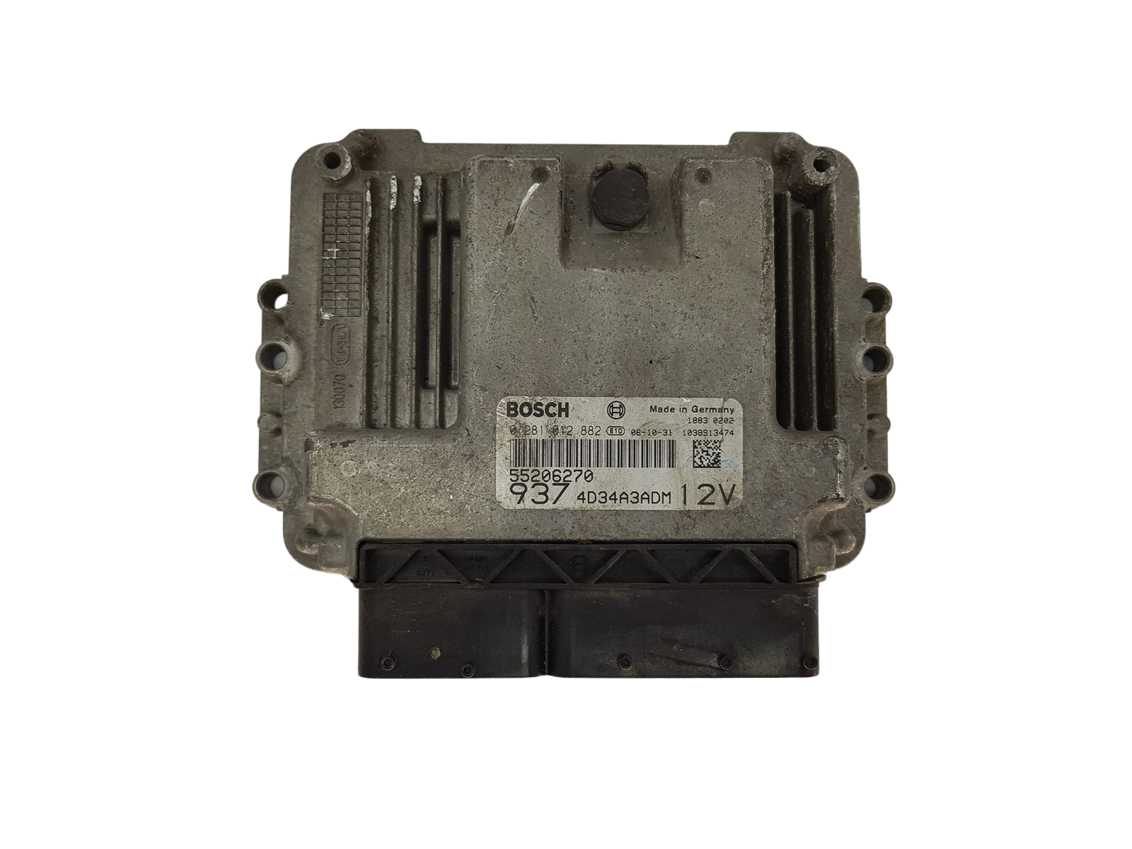 Steuergerät 55206270 0281012882 4D34A3ADM Alfa Romeo Bosch 15672 main product photo