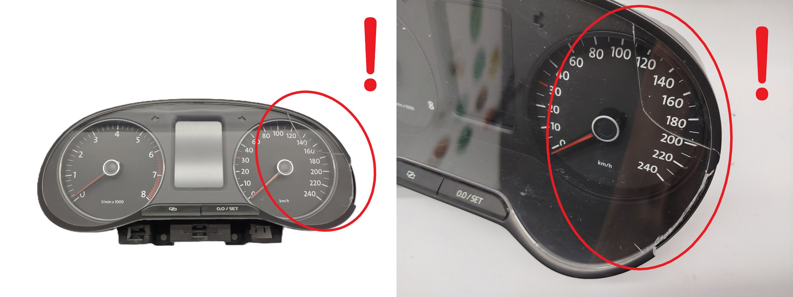 Tacho Kombiinstrument VW Polo 6R 6R0920860G main product photo