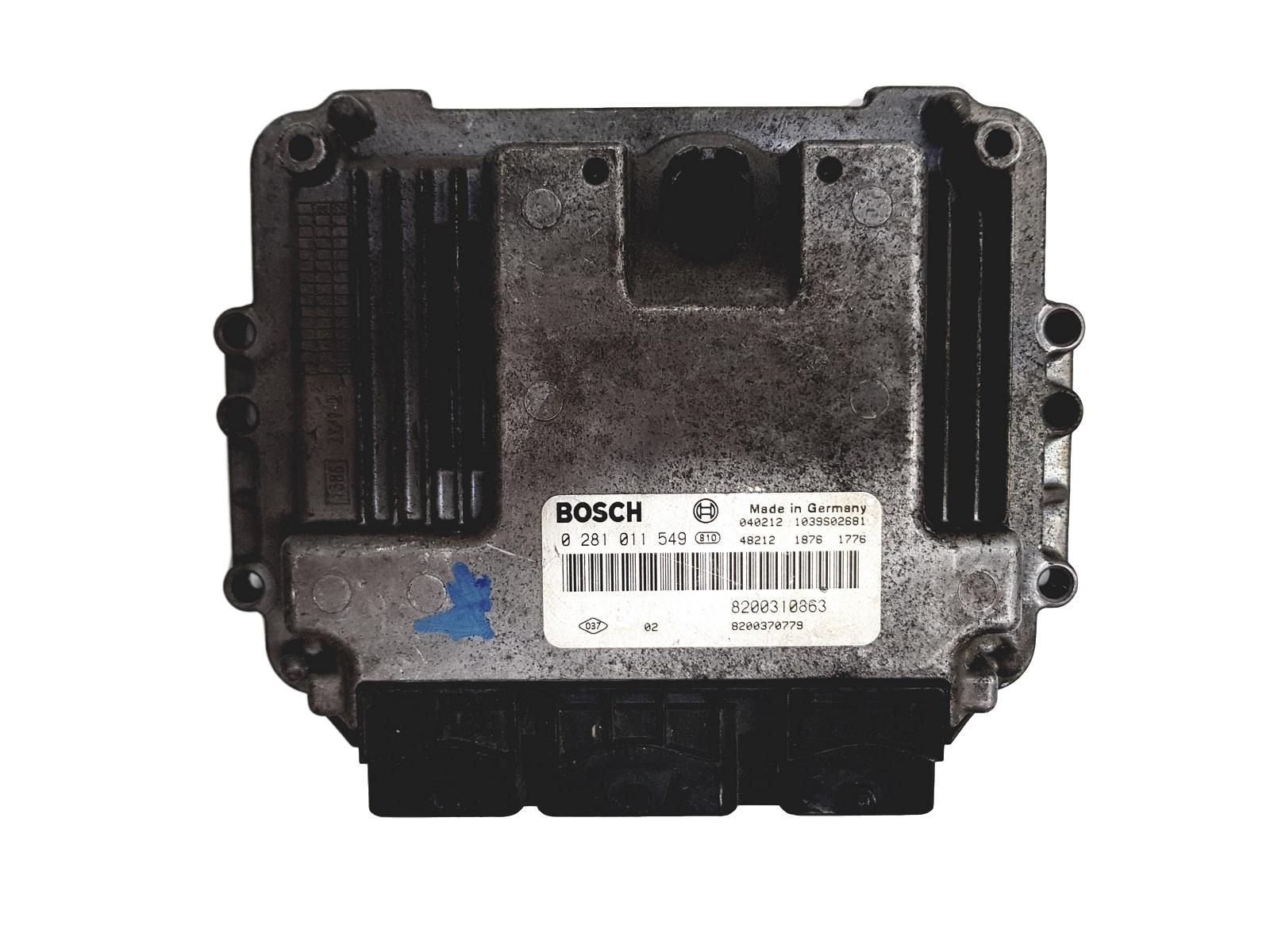 Steuergerät 0281011549 8200310863 8200370779 Renault Bosch 3630 main product photo