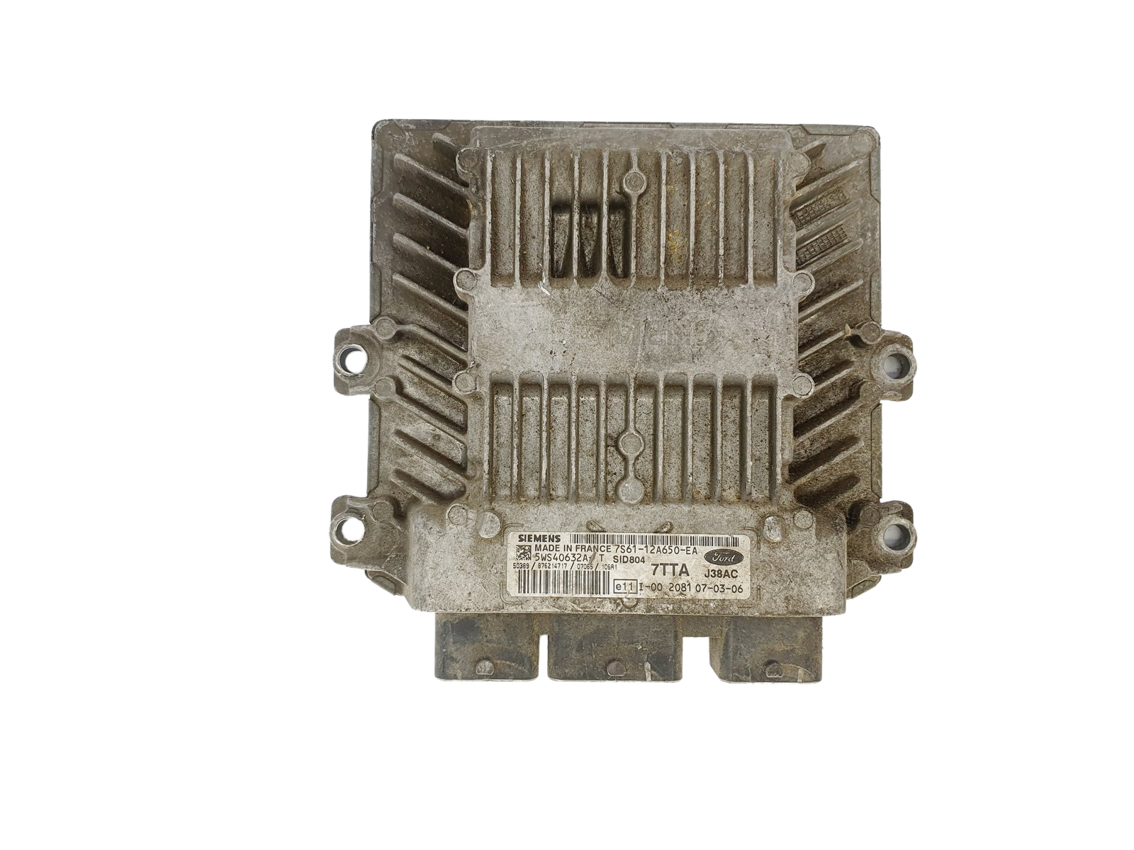 Steuergerät 7S61-12A650-EA 5WS40632A-T SID 804 Ford Siemens 46711 main product photo
