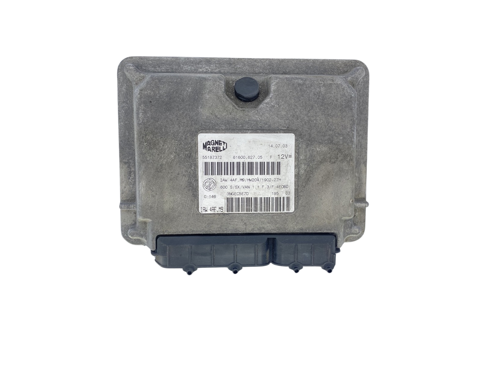Steuergerät IAW4AF.M9 55187372 61600.627.05 Fiat Magneti Marelli 61514 main product photo
