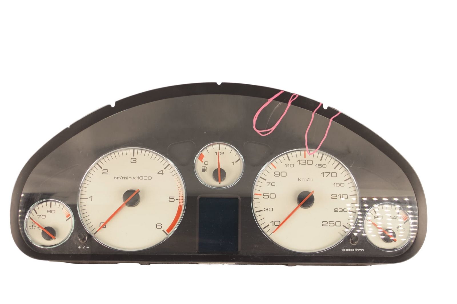 Tacho Kombiinstrument Peugeot 407 9651855380 main product photo