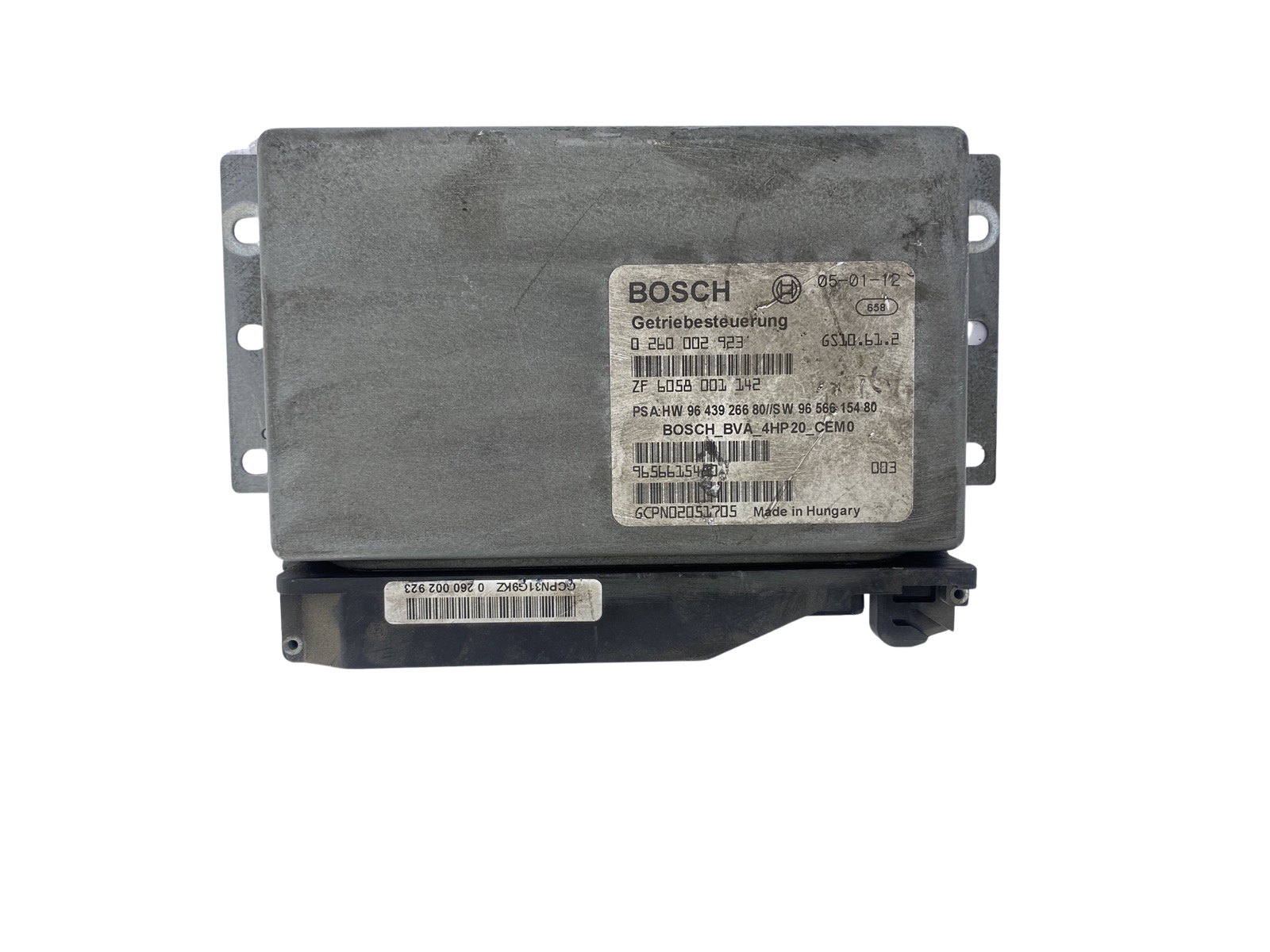 Steuergerät 9643926680 9656615480 0260002923 PSA Bosch 51070 main product photo