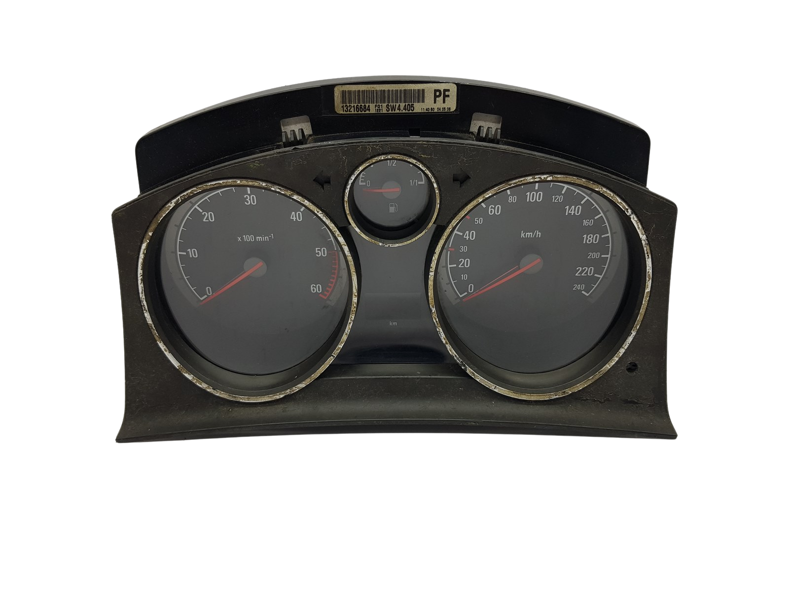 Tacho Kombiinstrument Opel Astra H Zafira B 13216684PF 2573 main product photo