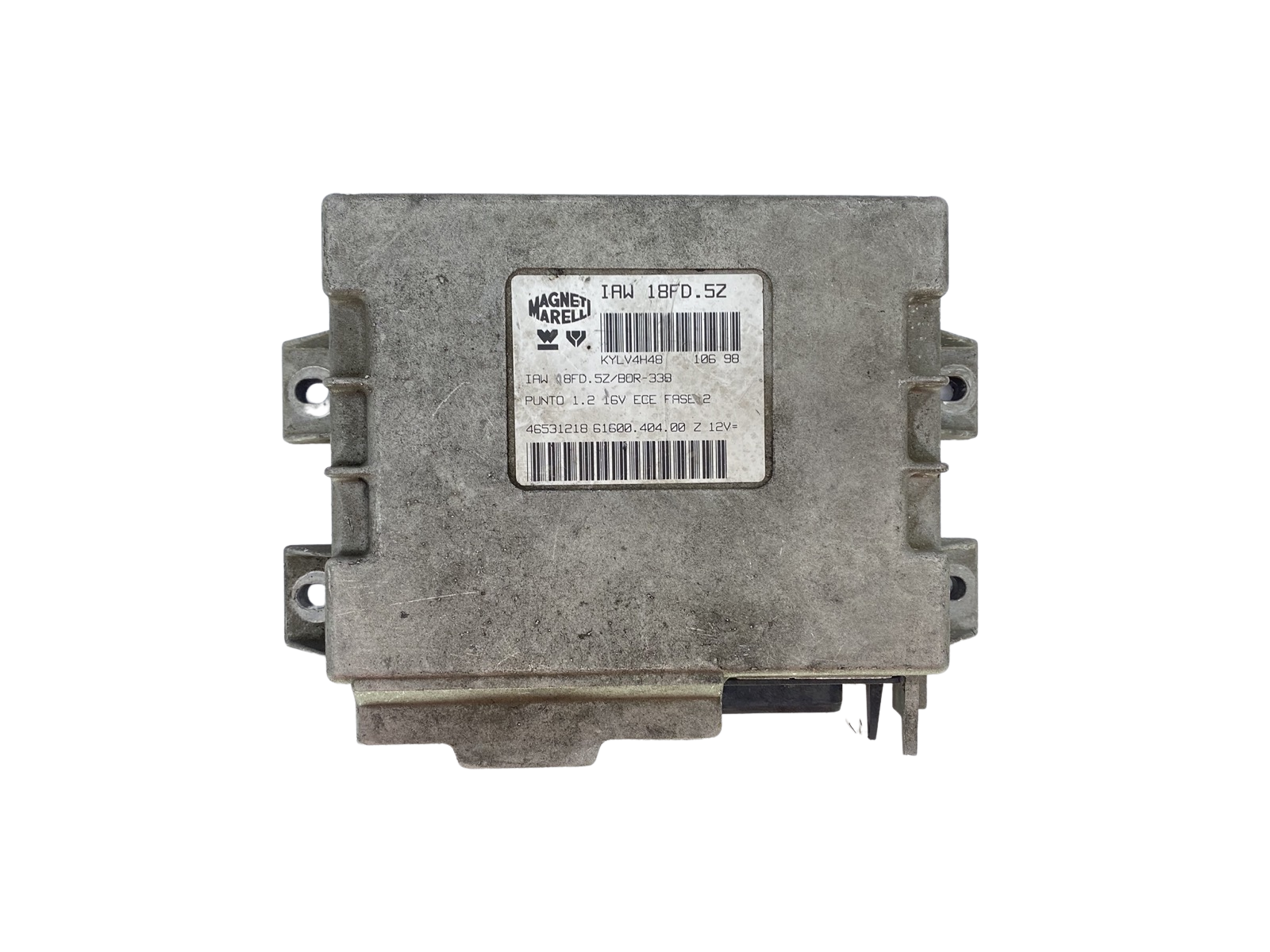 Steuergerät IAW18FD.5Z 46531218 61600.404.00 Fiat Magneti Marelli 56826 main product photo