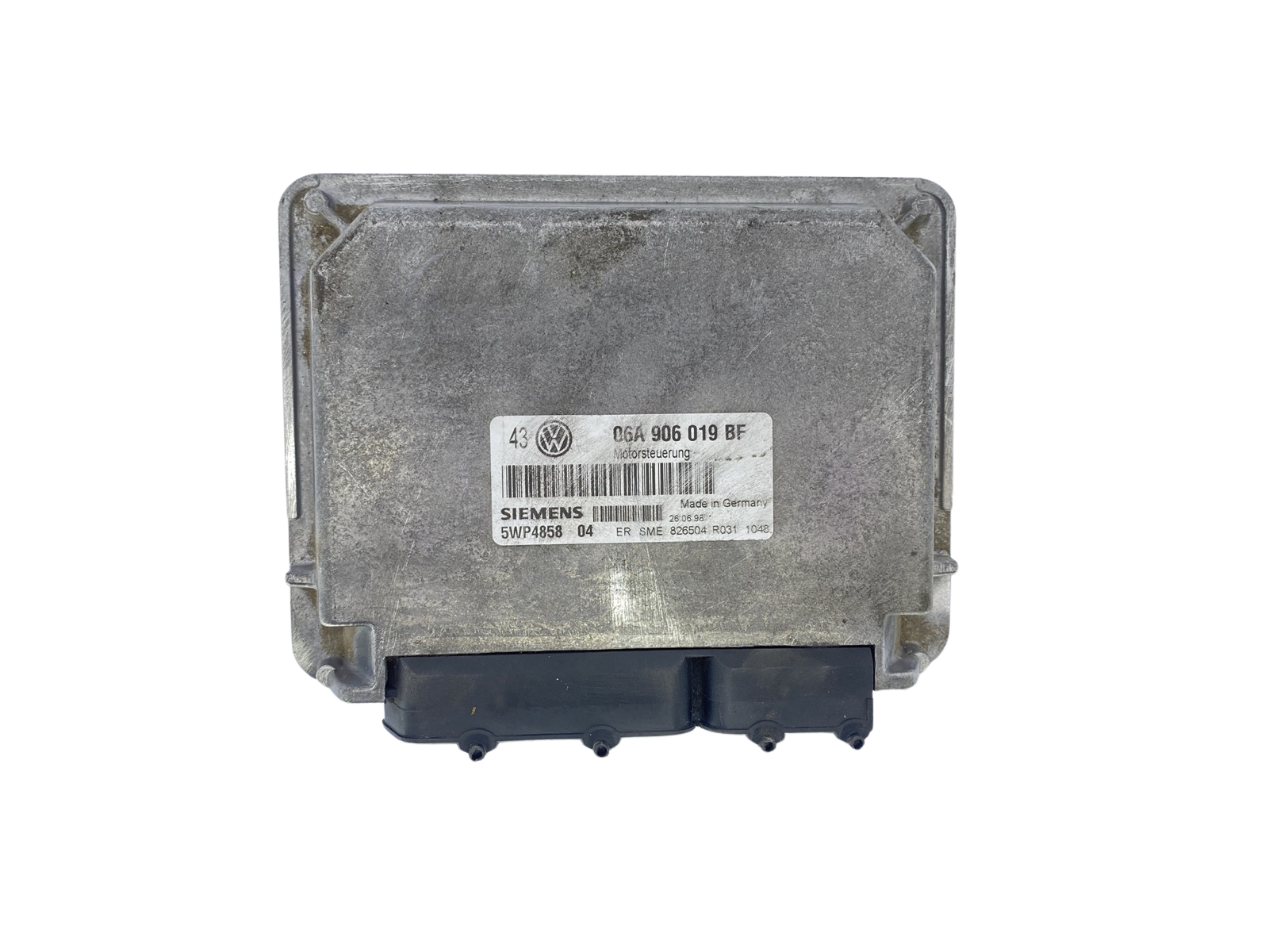 Motorsteuerung VW 06A906019BF 5WP4858 04 Siemens 61467 main product photo