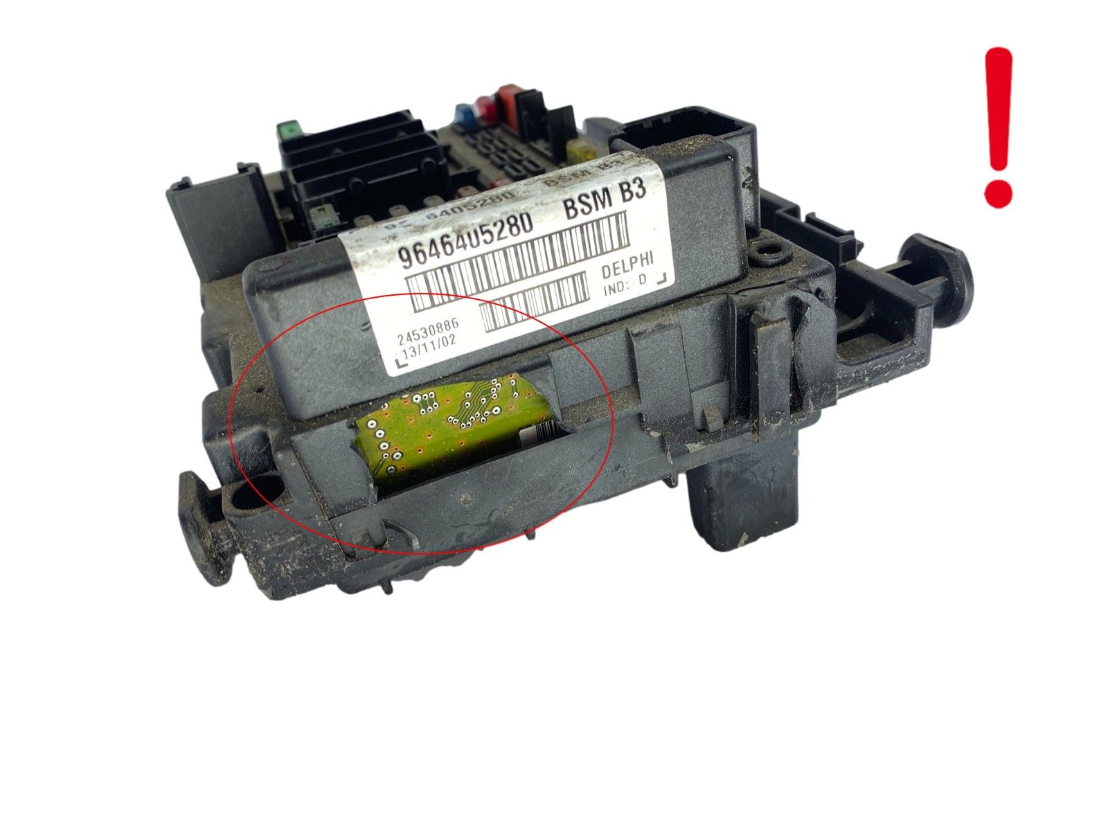 Steuergerät BSM B3 9646405280 PSA Delphi 59043 main product photo