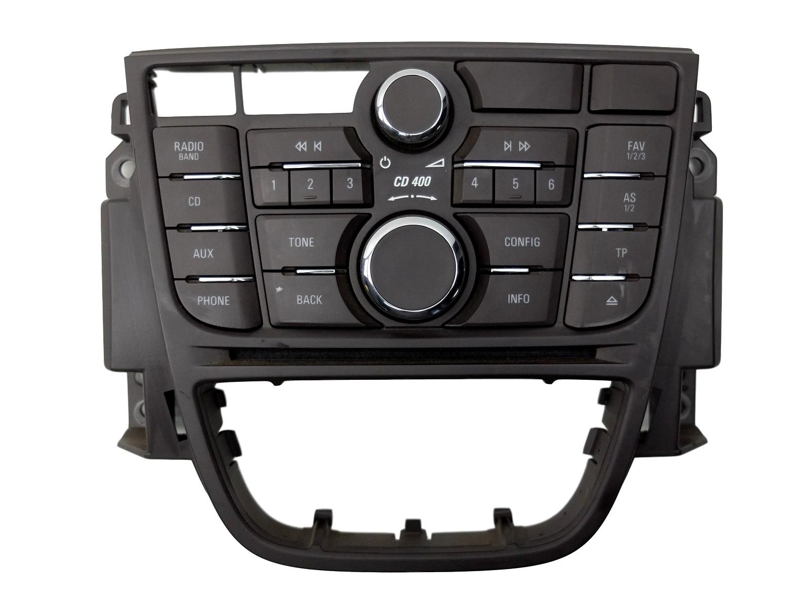 Schalter Radio CD 400 Opel 13346044 Delphi main product photo
