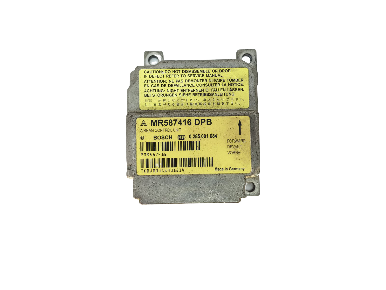 Steuergerät Moduł 0285001684 PMR587416 Mitsubishi Bosch main product photo