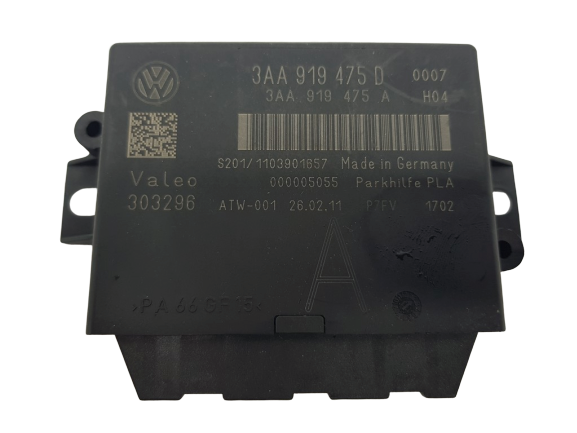 Steuergerät Moduł VW 3AA919475D 303296 Valeo main product photo