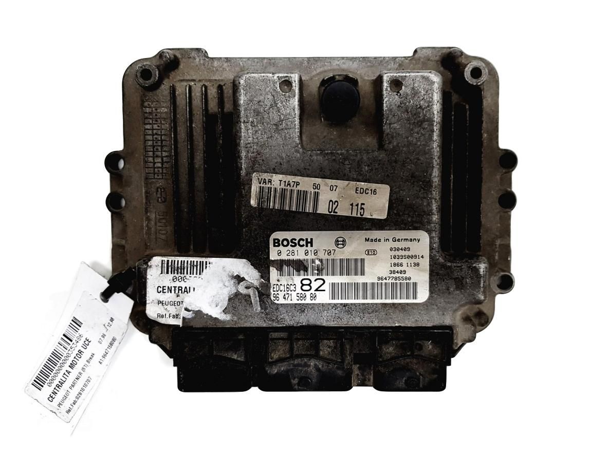 Steuergerät 0281010707 9647158080 9647785580 PSA Bosch 9132 main product photo