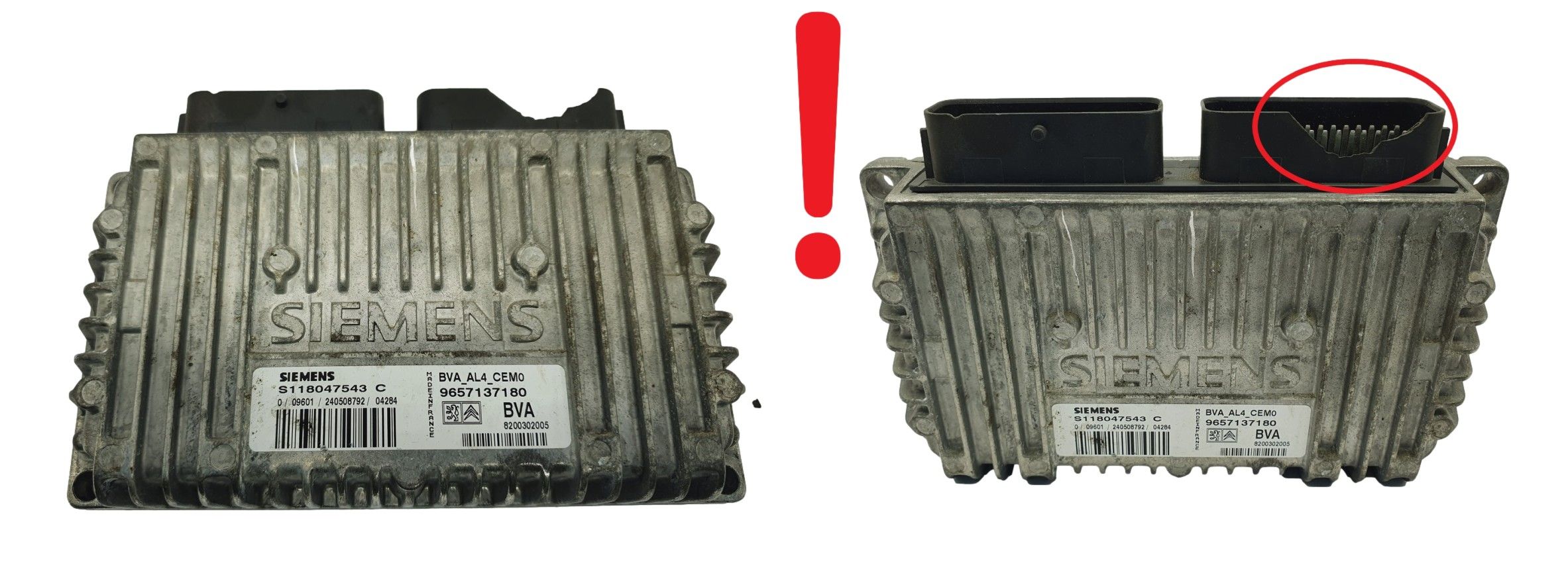 Steuergerät S118047543C 9657137180 8200302005 PSA Semens main product photo