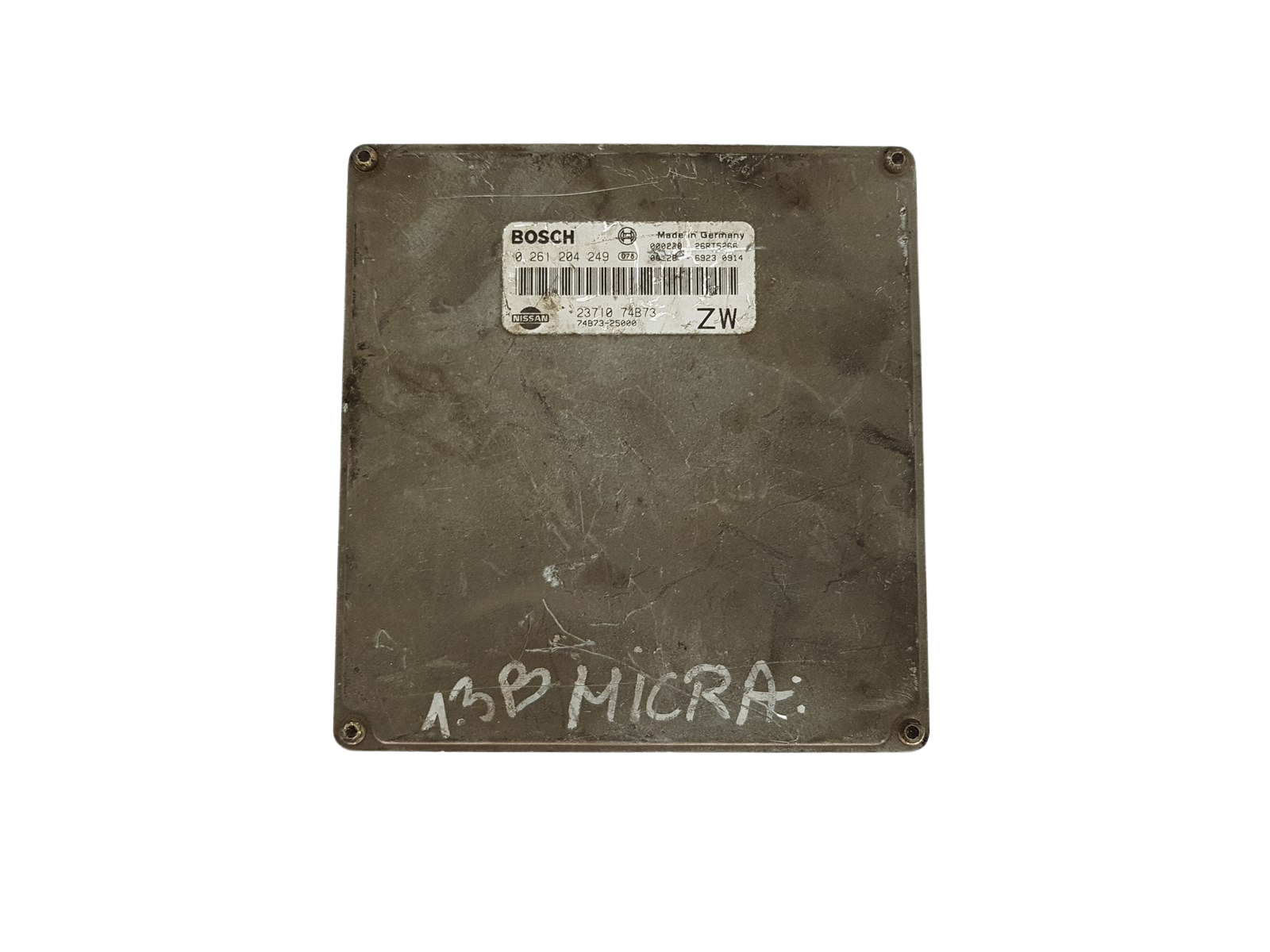 Steuergerät 23710 74B73 0261204249 74B73-25000 Nissan Bosch main product photo