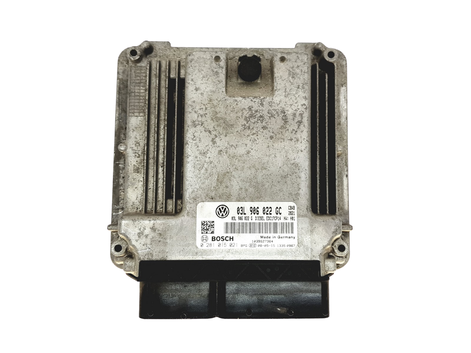 Steuergerät 03L906022GC 0281015021 VW Bosch main product photo