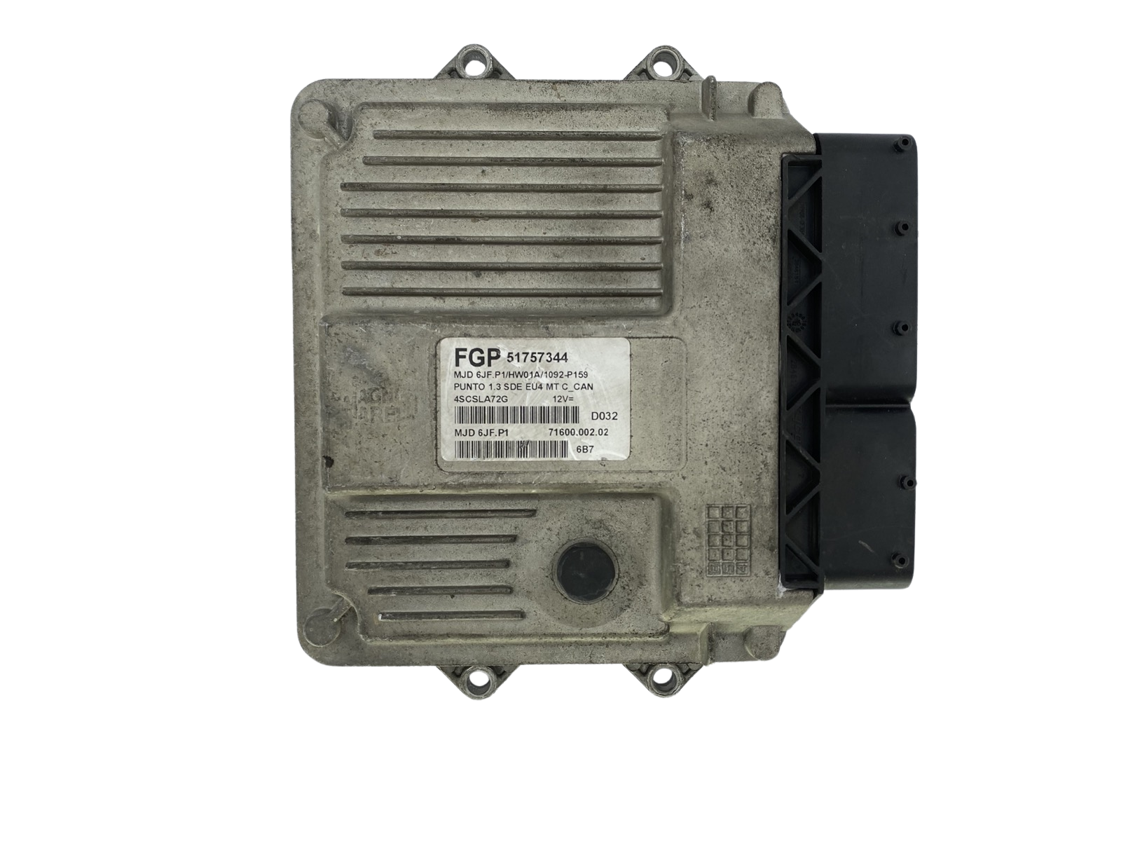 Steuergerät 51757344 MJD6JF.P1 71600.002.02 FGP Fiat main product photo