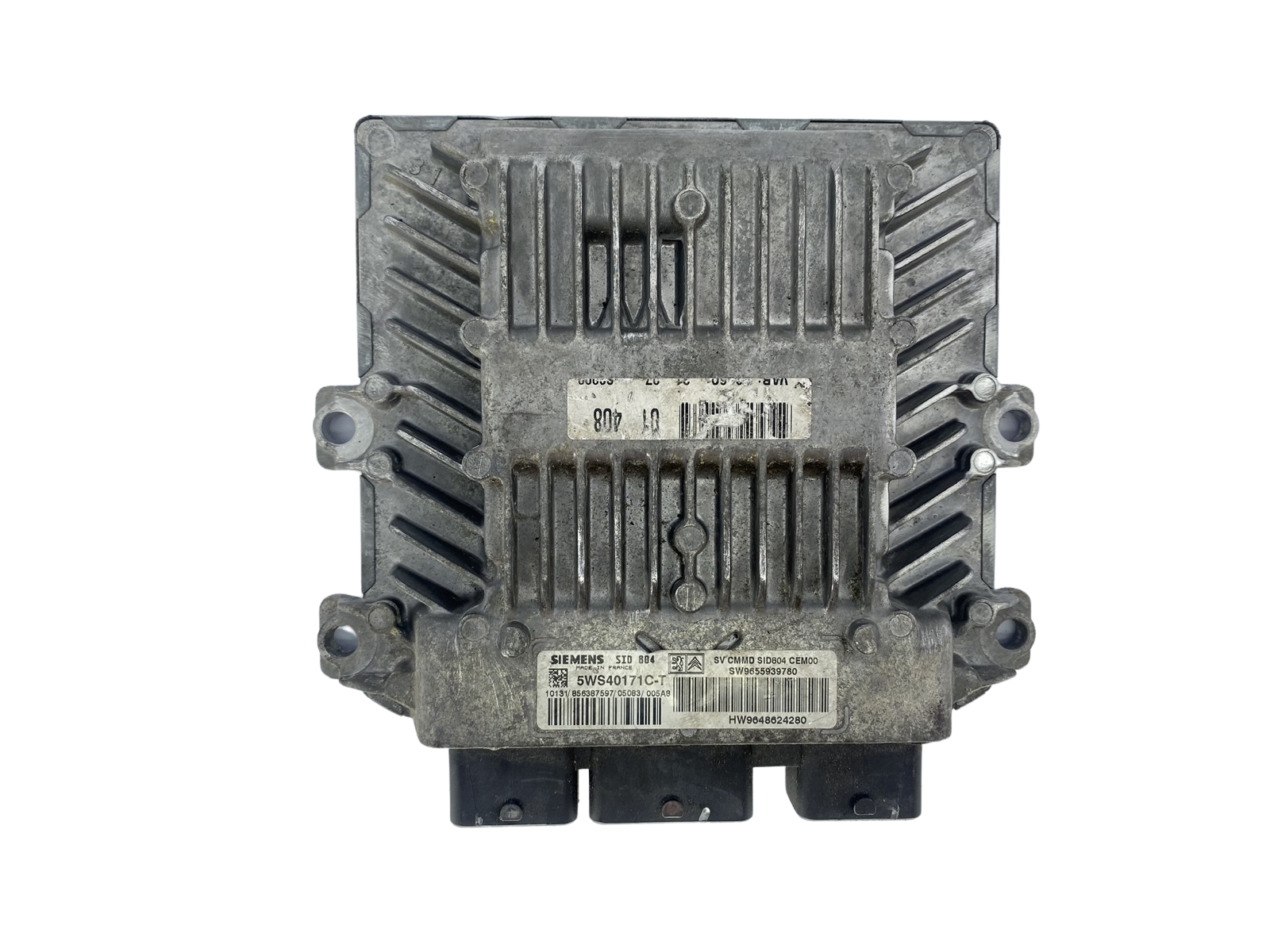 Steuergerät 5WS40171C-T 9655939780 9648624280 PSA Siemens 48363 main product photo