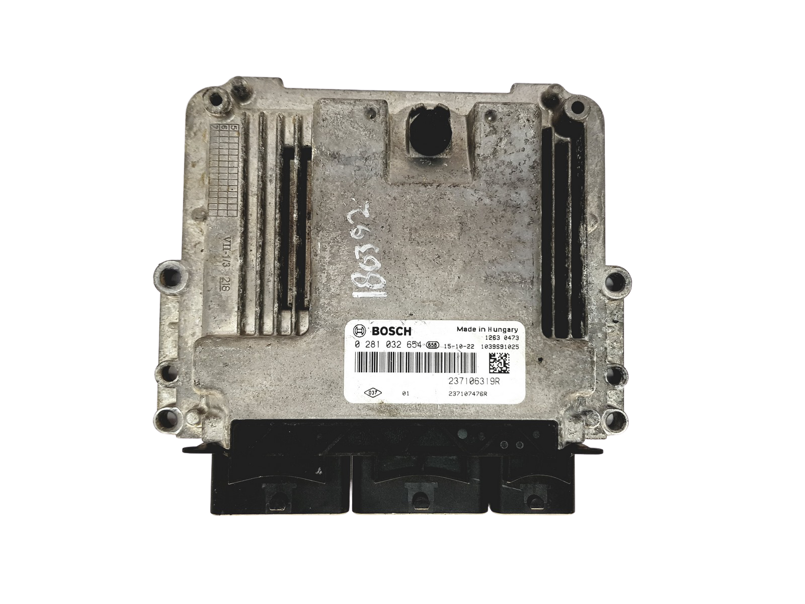 Steuergerät ECU 237106319R 0281032654 Renault Bosch 29736 main product photo