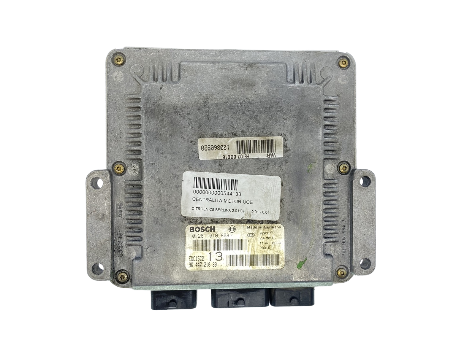 Steuergerät 0281010808 9644721080 28FM0367 PSA Bosch 63209 main product photo