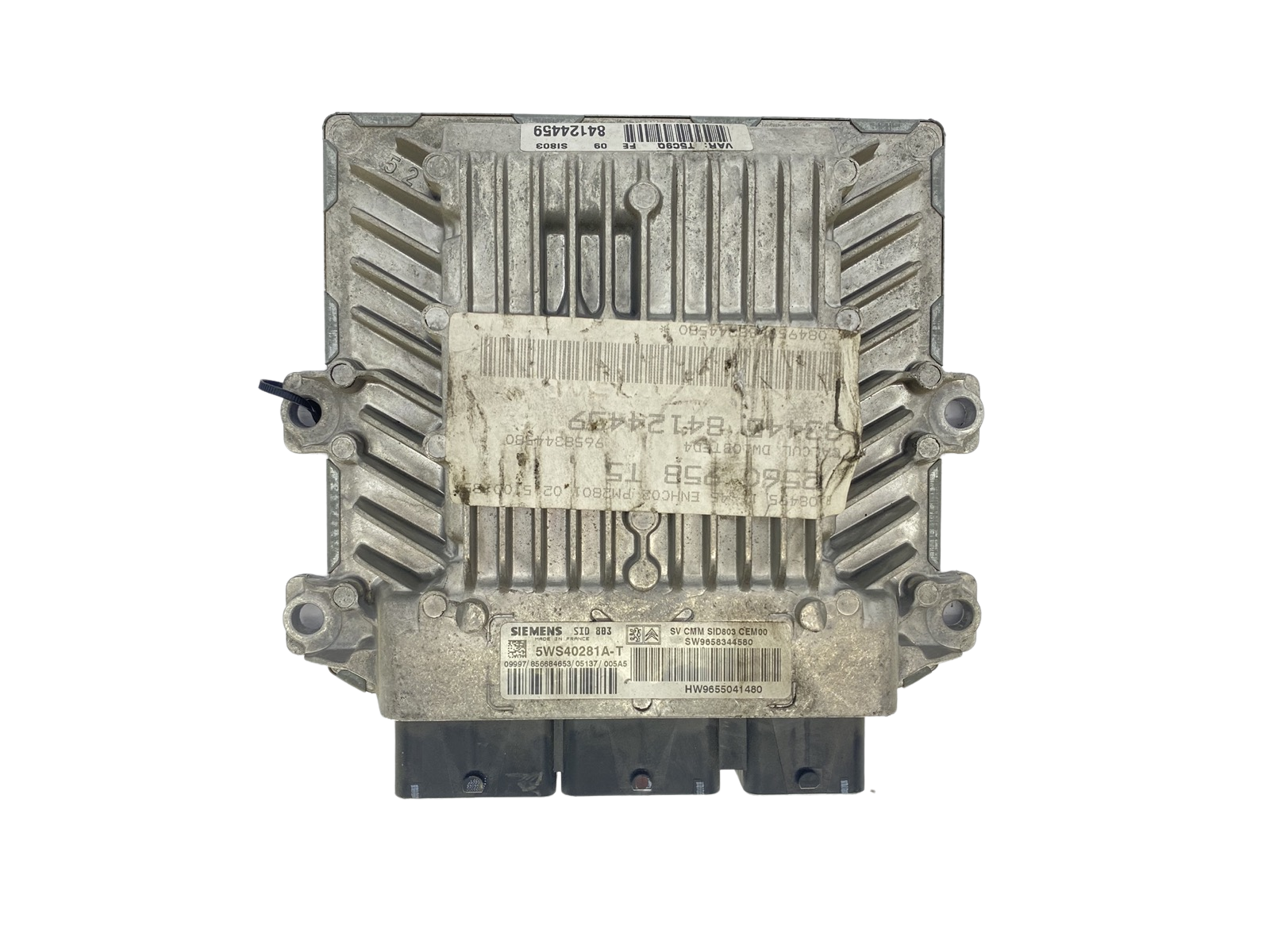 Steuergerät 5WS40281A-T 9655041480 9658344580 PSA Siemens 59895 main product photo