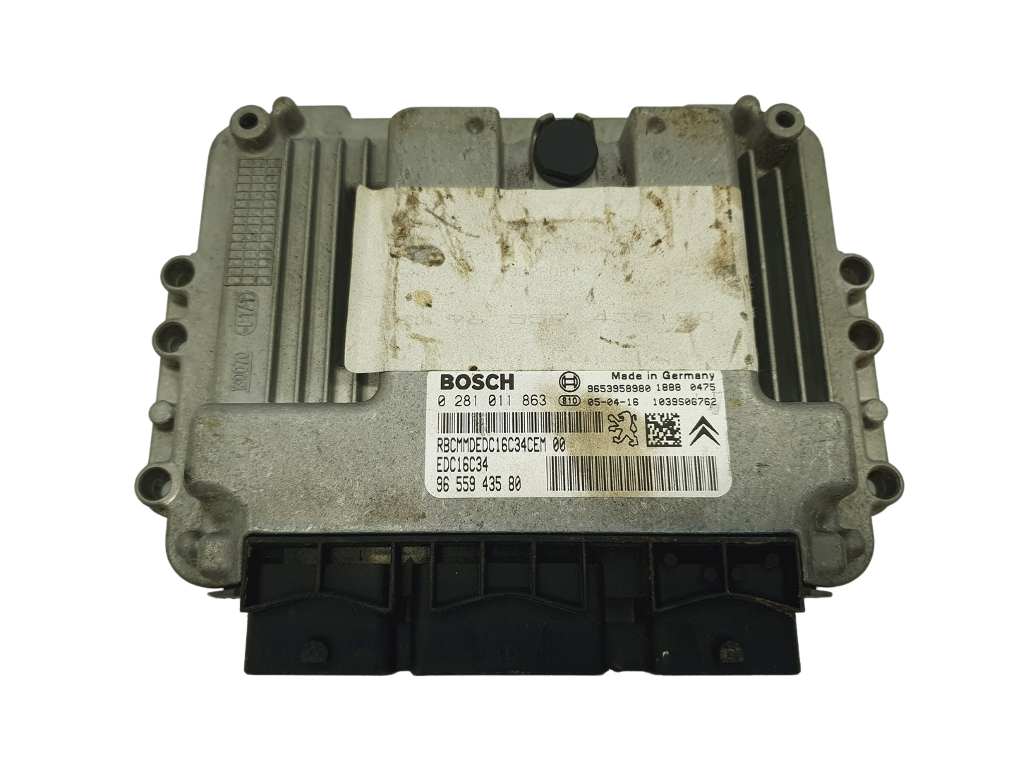 Steuergerät 0281011863 9653958980 9655943580 PSA Bosch 68278 main product photo