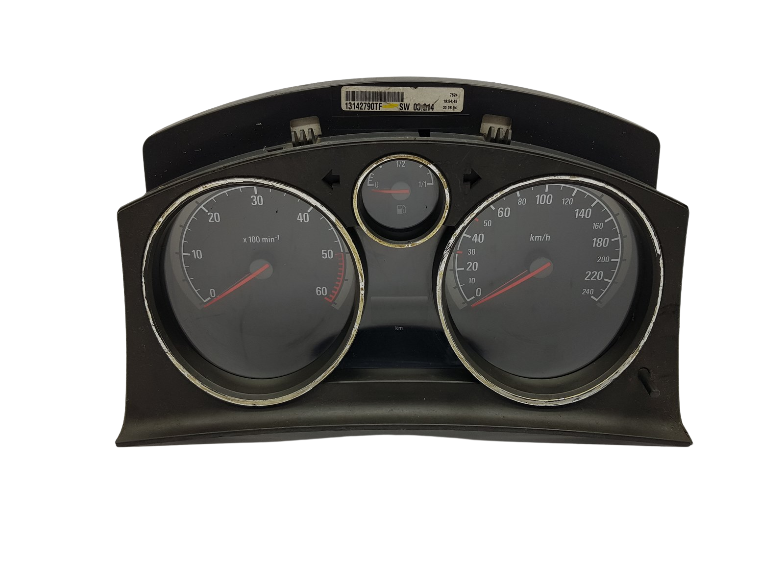 Tacho Kombiinstrument Opel Astra H 13142790TF 3077 main product photo