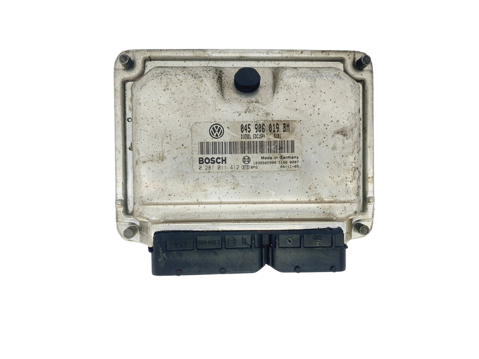 Steuergerät 045906019BM 0281011412 VW Bosch 44629 main product photo