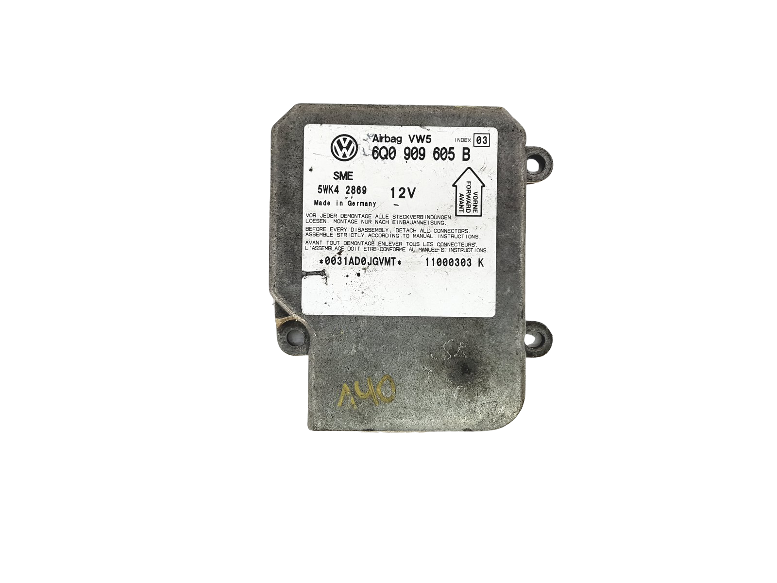 Steuergerät Moduł 6W0909605B 5WK2869 VW Siemens main product photo