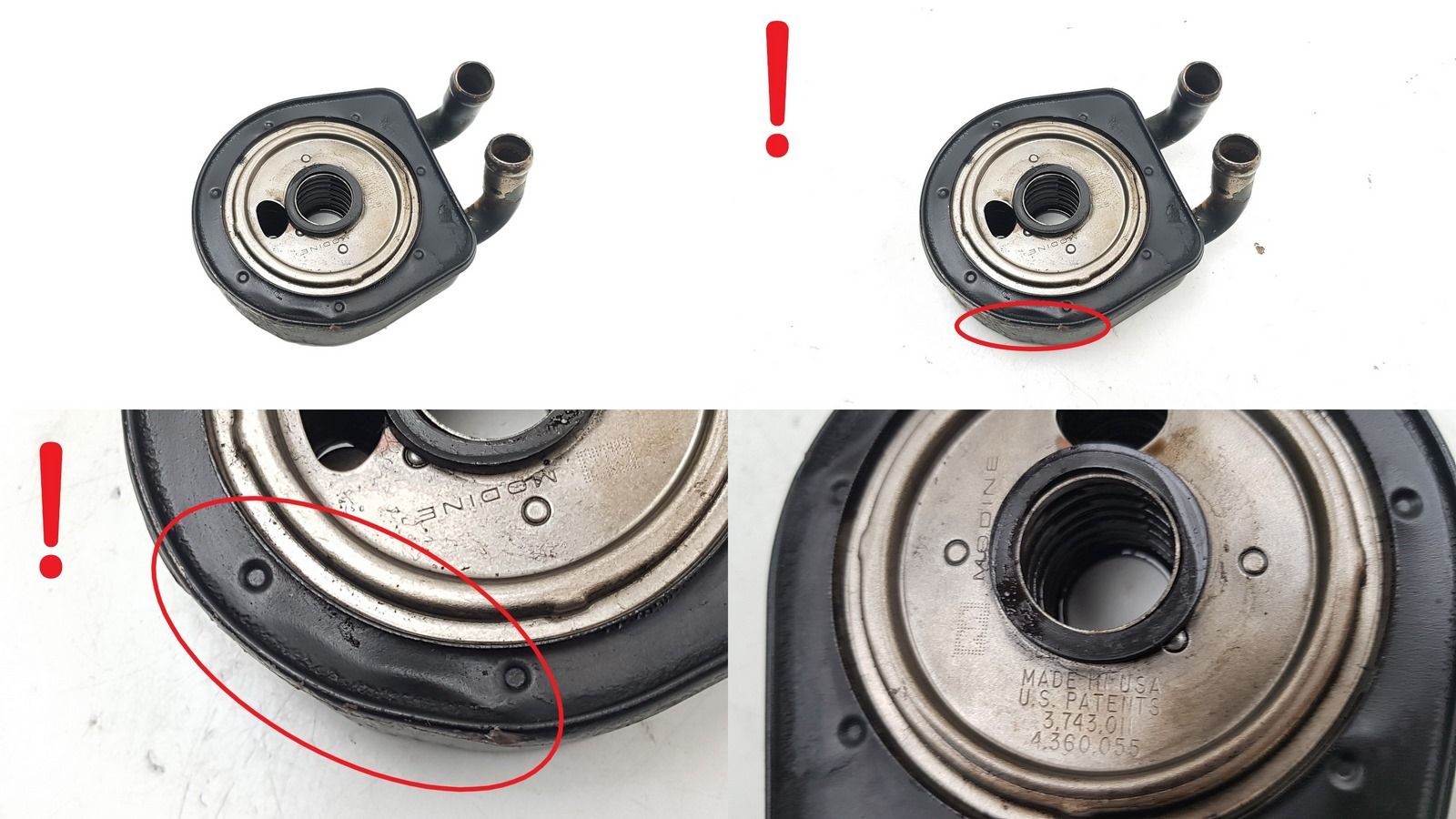 Ölkühler 3743011 1103G9 2.8 HDI JTD TDI Boxer Jumper Ducato Modine main product photo