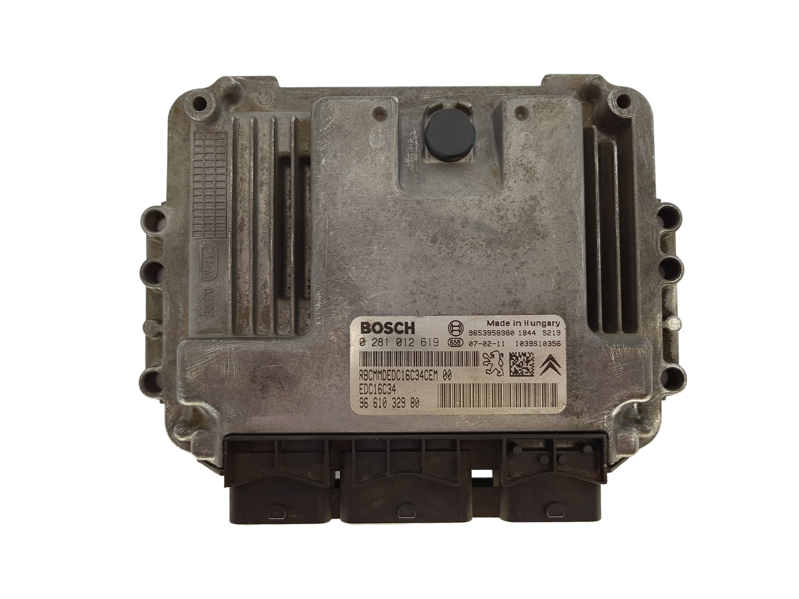 Steuergerät 0281012619 9661032980 9653958980 PSA Bosch 1007 main product photo
