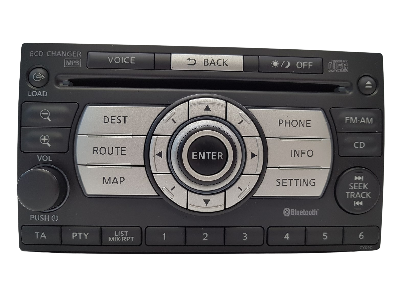 Cd-Radio Navi BT Nissan Qashqai 28185JG400 PN-2874F main product photo