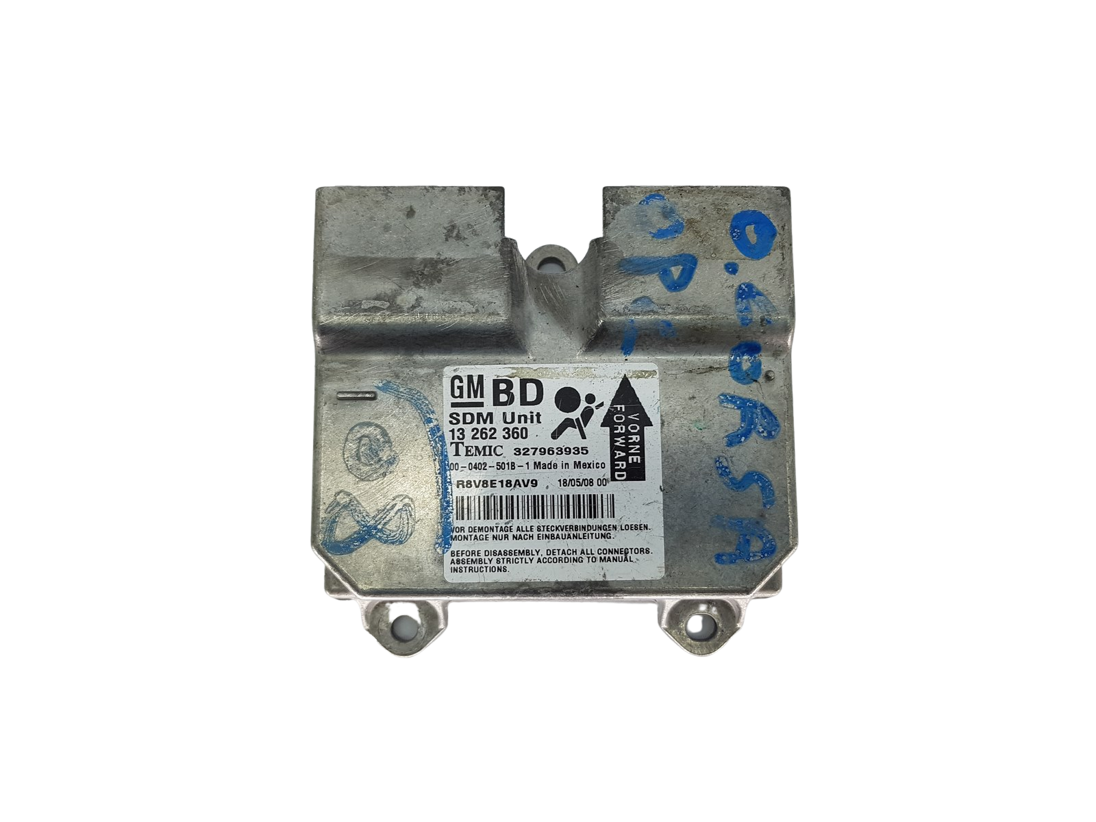 Steuergerät 13262360 00-0402-501B-1 Opel Temic main product photo