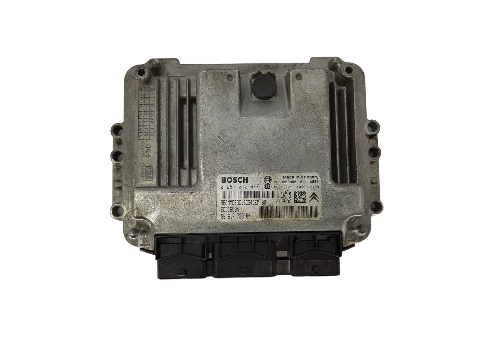 Steuergerät 0281012466 9661773880 9653958980 PSA Bosch 16616 main product photo