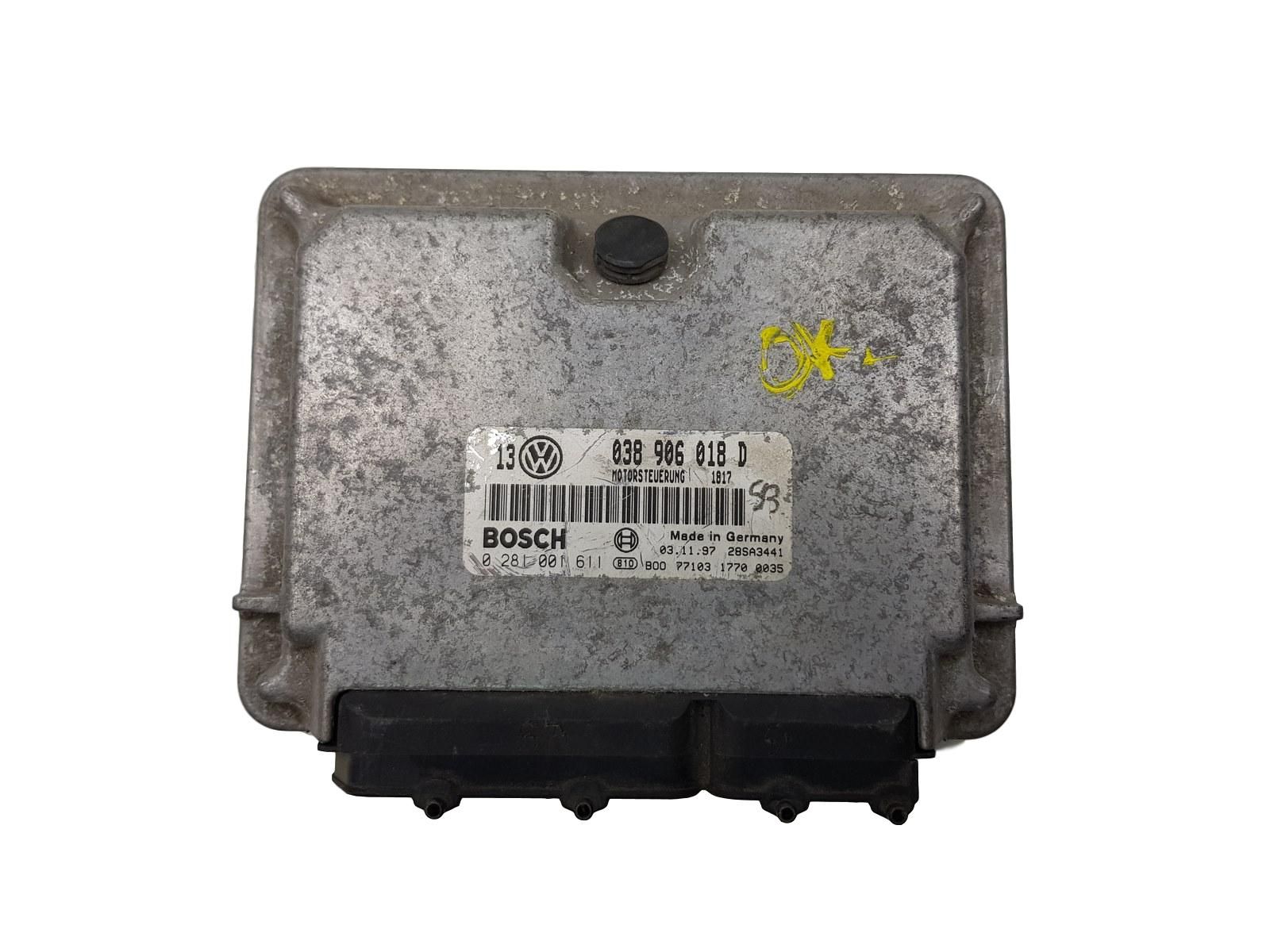 Motorsteuerung 038906018D 0281001611 VW 1568 main product photo