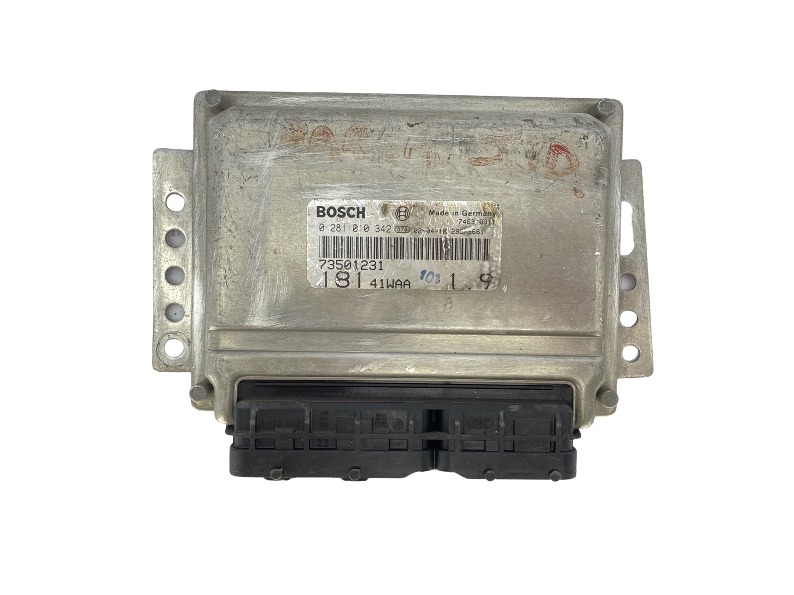 Steuergerät Fiat 73501231 0281010342 41WAA 18141WAA Bosch 54008 main product photo