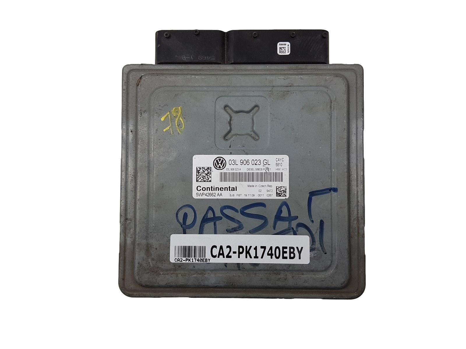 Motorsteuerung 03L906023GL 5WP42662AA VW 1740 main product photo
