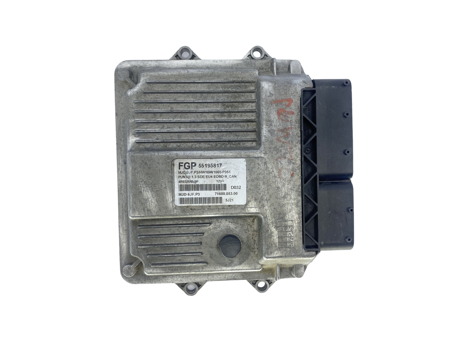 Steuergerät FGP 6JF.P3 55195817 71600.053.00 Fiat Magneti Marelli 54510 main product photo
