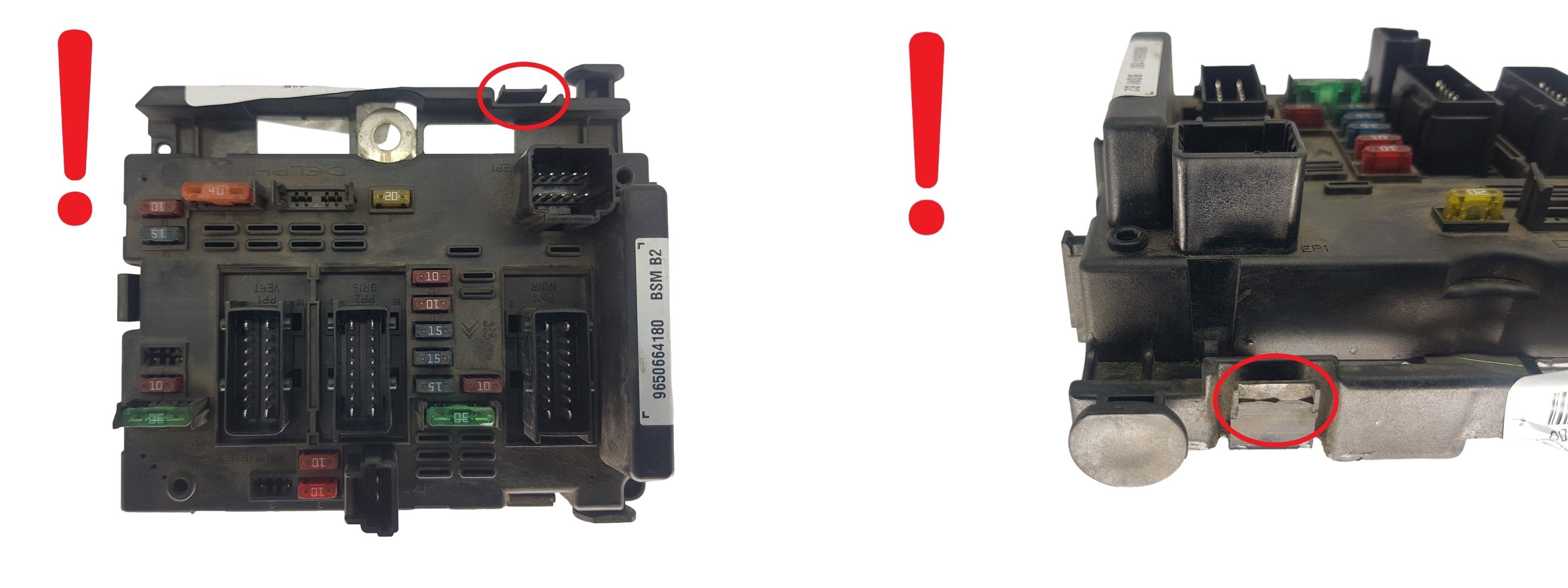 Steuergerät BSM B2 9650664180 PSA Delphi 1855 main product photo