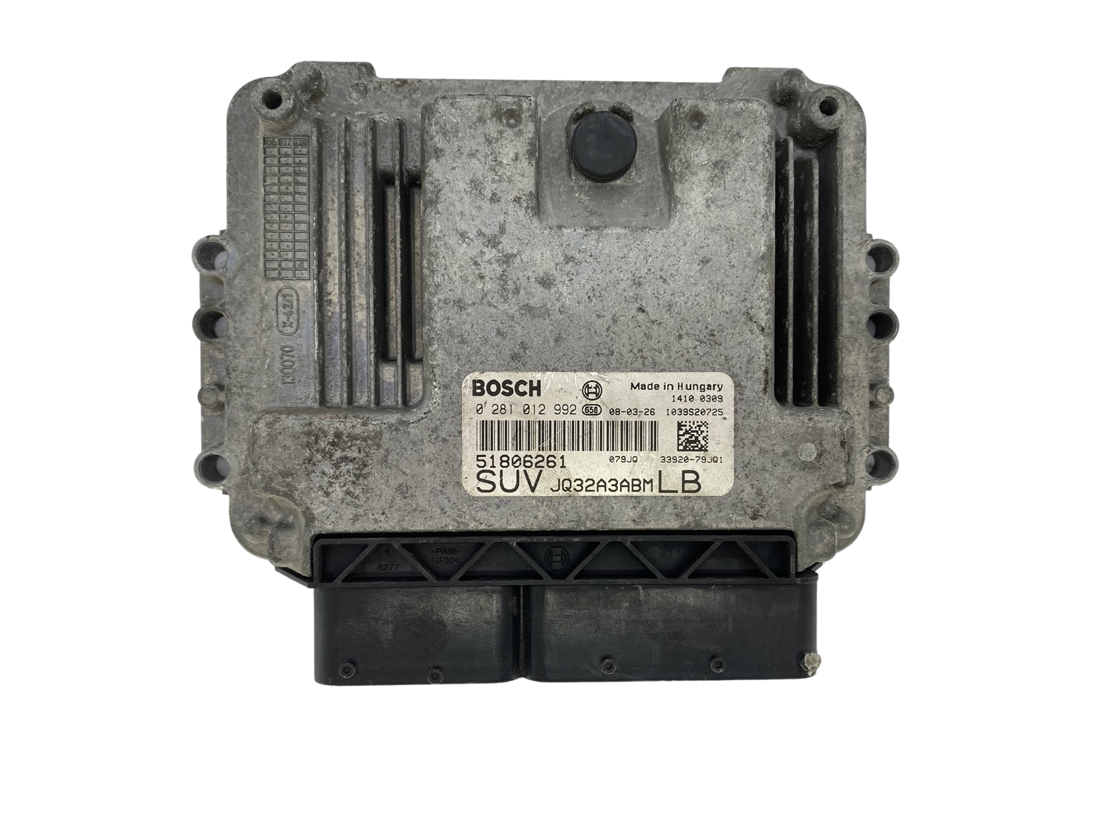 Steuergerät 0281012992 51806261 JQ32A3ABM Fiat Bosch 52928 main product photo