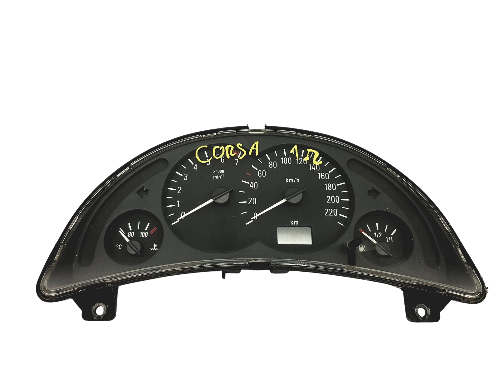 Tacho Kombiinstrument Opel Corsa C 09166814FL 110008988009 57247 main product photo