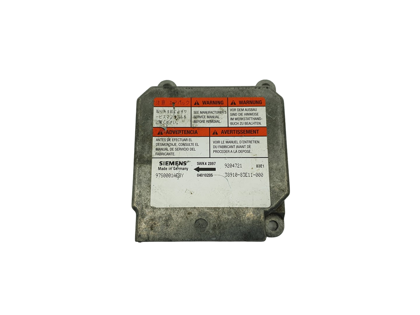 Steuergerät 38910-83E11-000 5WK42897 Opel Siemens 69148 main product photo