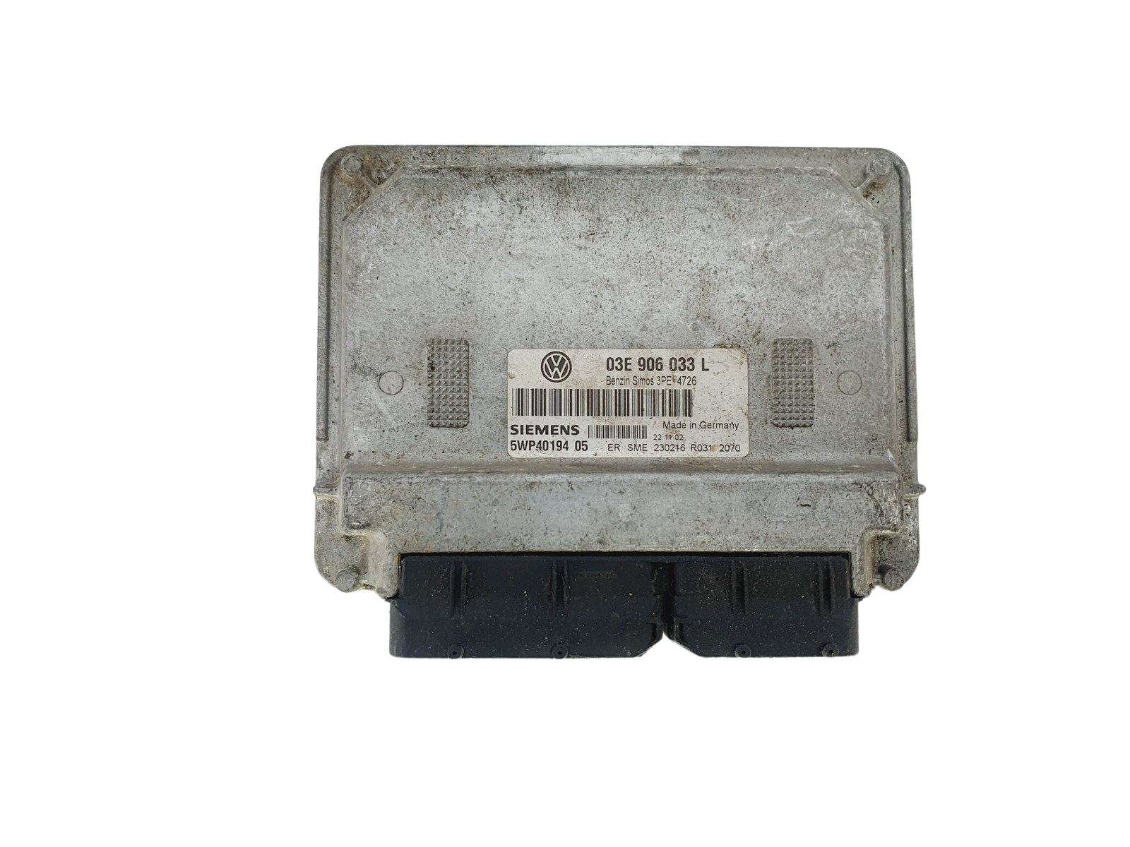 Steuergerät 03E906033L 5WP40194 05 VW Siemens 39183 main product photo