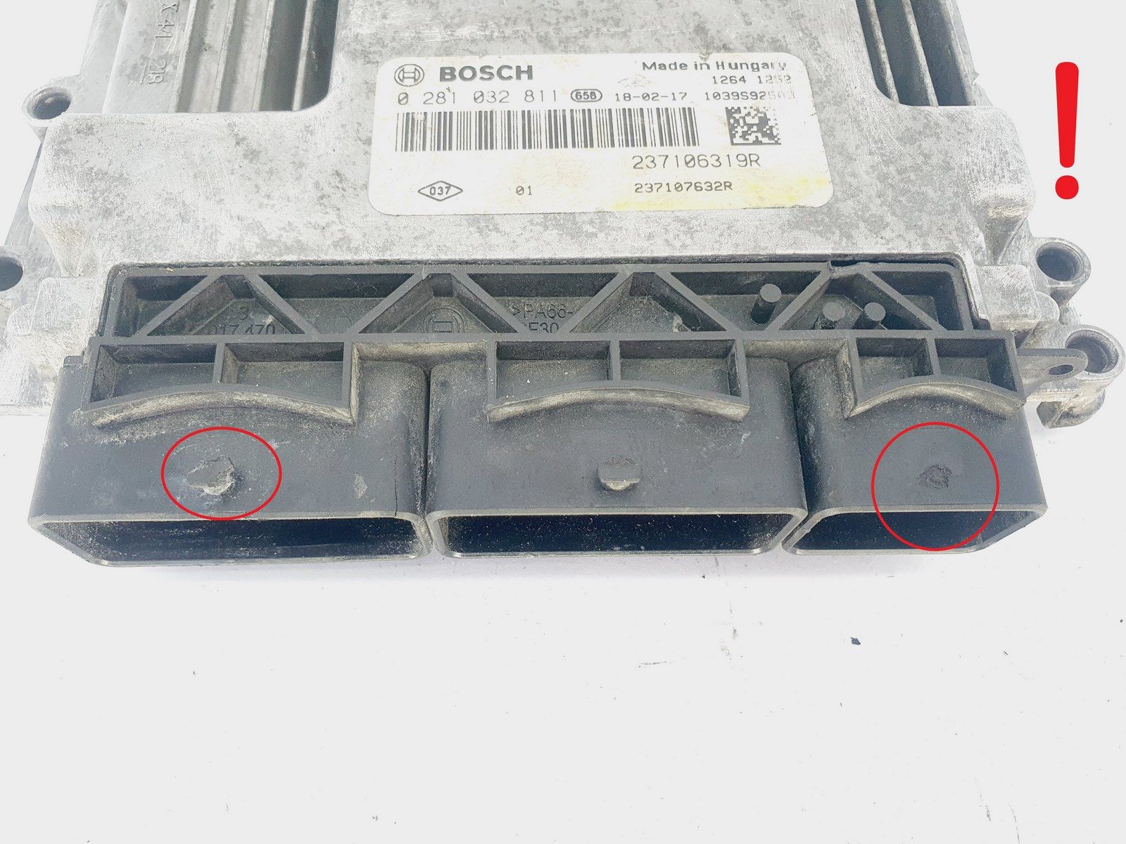 Steuergerät 237107632R 0281032811 Renault Bosch 45865 main product photo