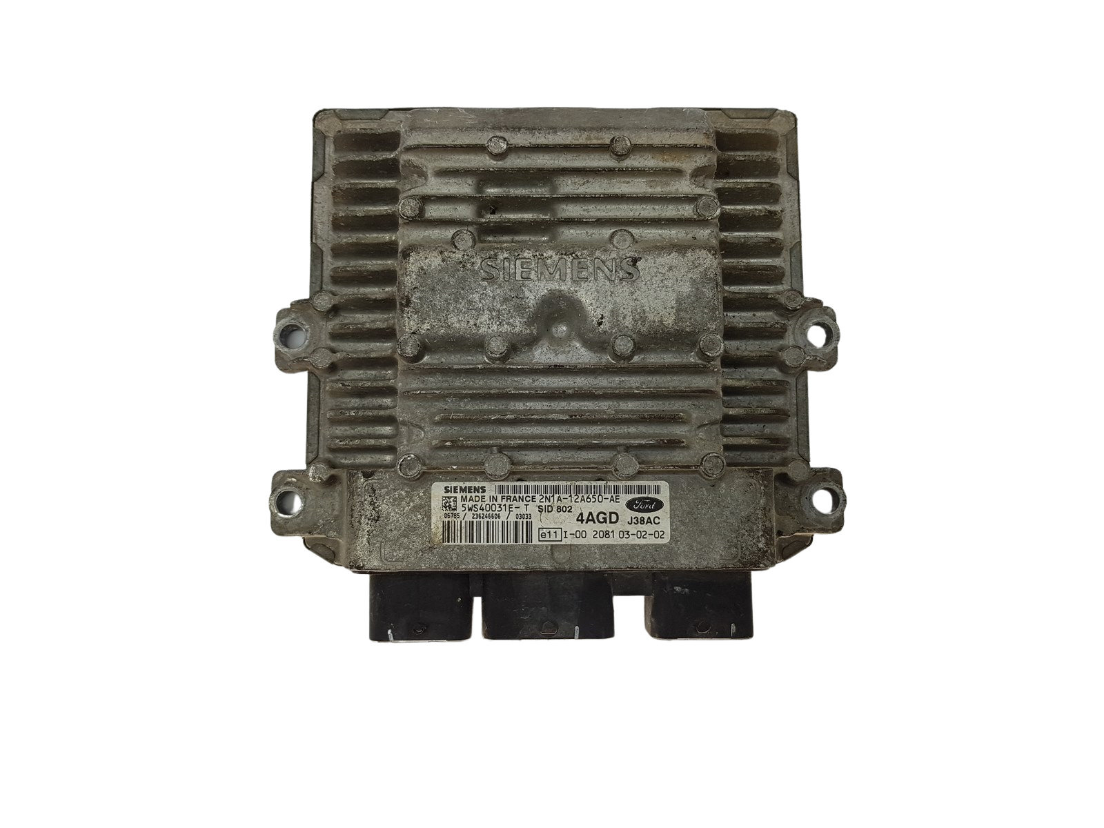 Steuergerät 2N1A-12A650-AE 5WS40031E-T 4AGD J38AC Ford Siemens 15709 main product photo