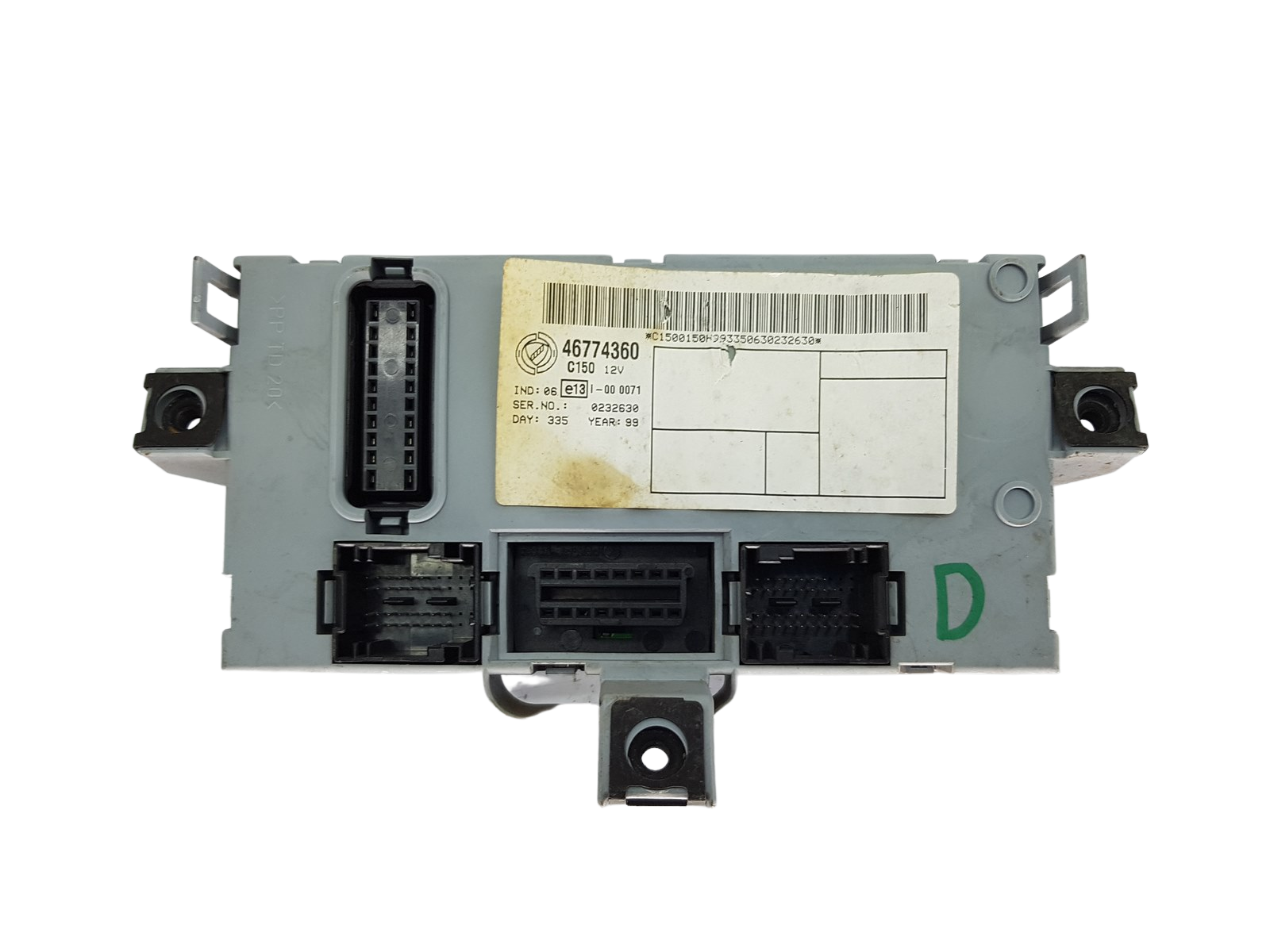 Steuergerät BSI Fiat 46774360 Delphi 20566 main product photo