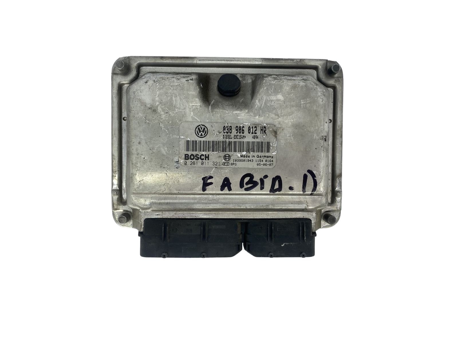 Steuergerät 038906012HR 0281011321 VW Bosch 51896 main product photo