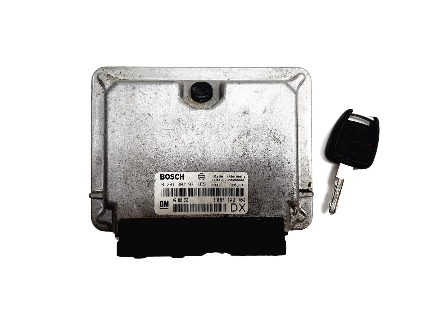 Steuergerät 09180353DX 0281001971 Opel Bosch 11360 main product photo