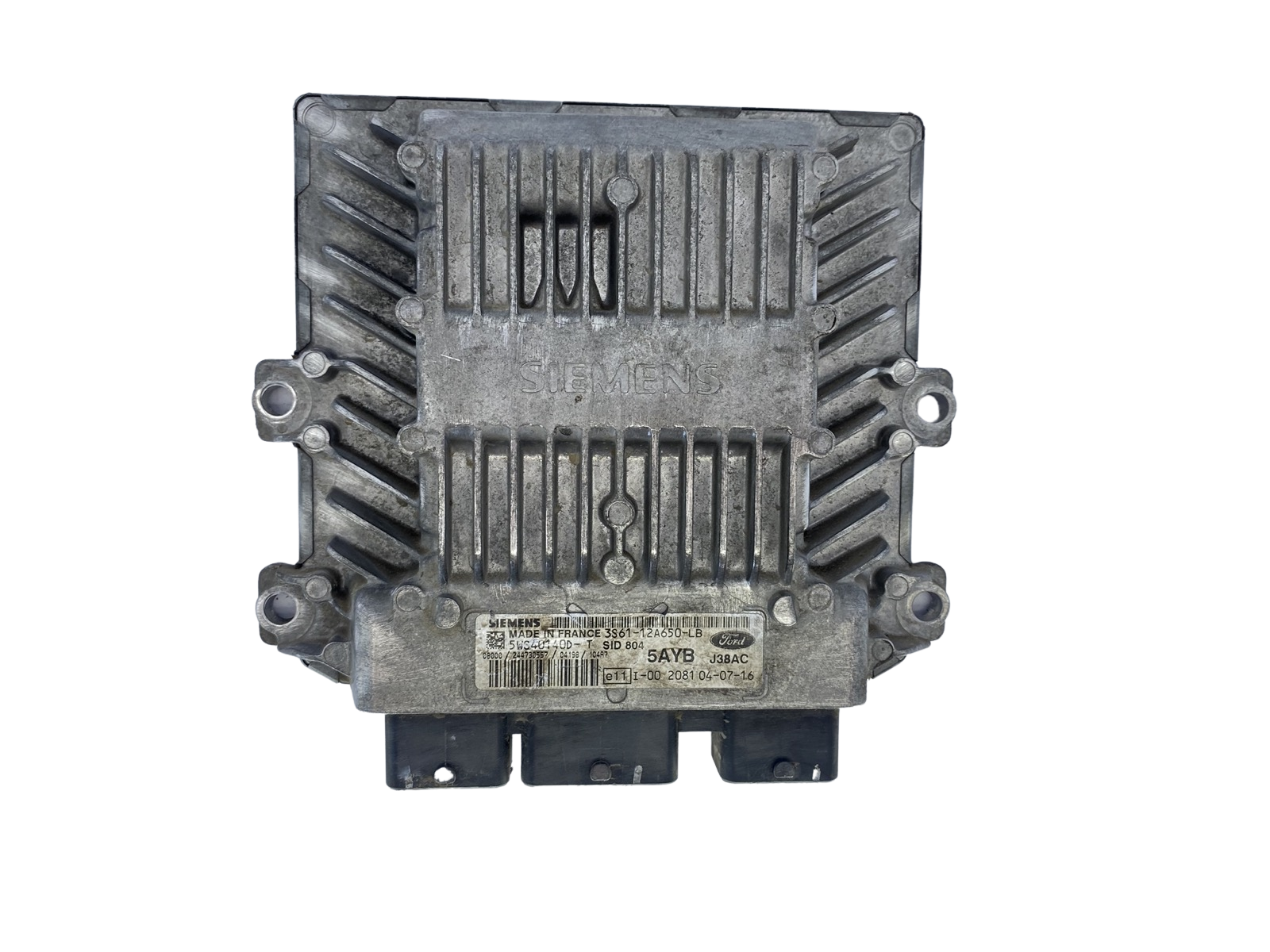 Steuergerät 3S61-12A650-LB 5WS40140D-T SID 804 Ford Siemens 51132 main product photo