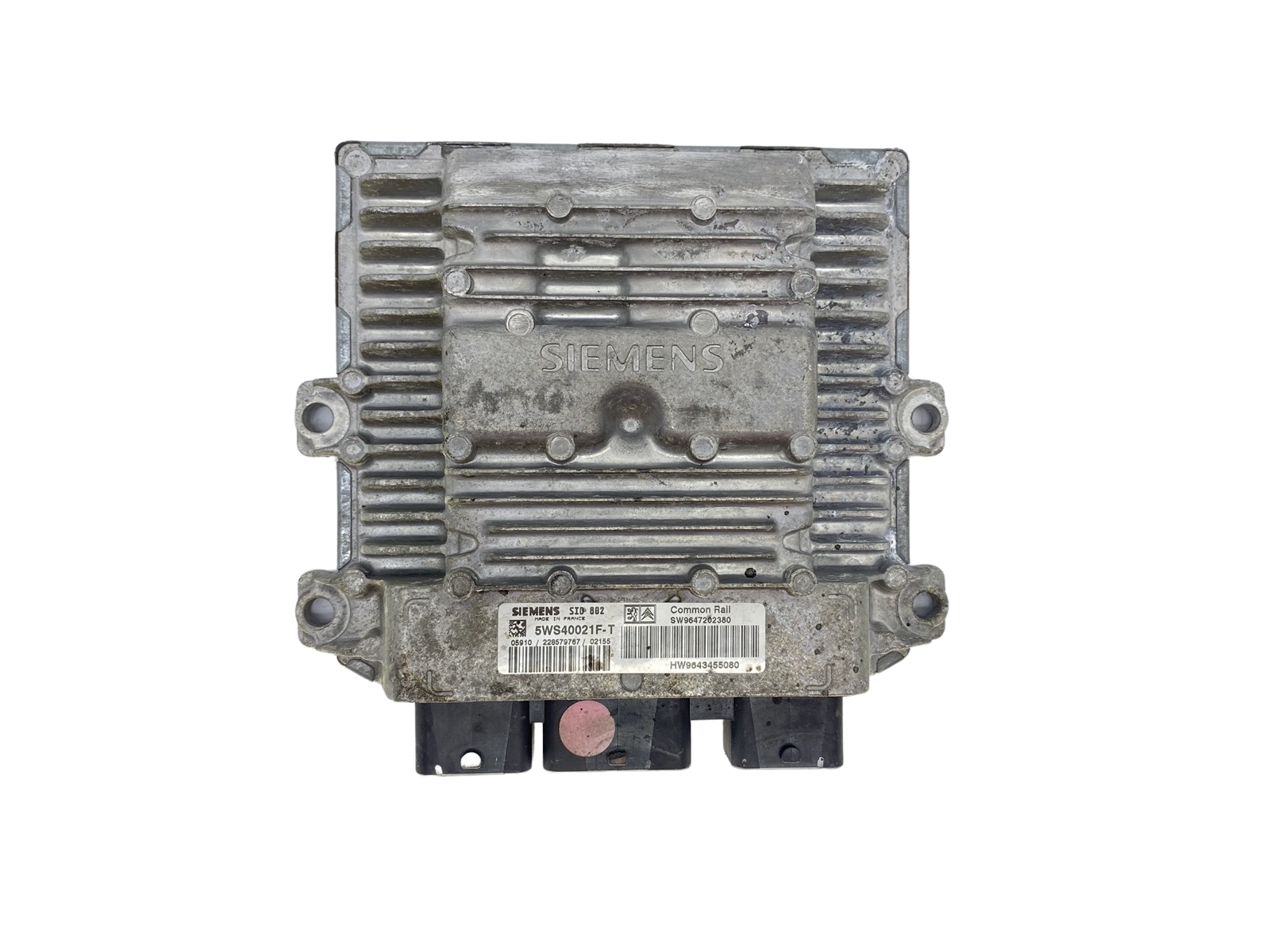 Steuergerät 9647202380 9643455080 5WS40021F-T PSA Siemens 57027 main product photo